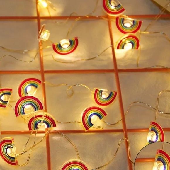 Other - RAINBOW SHAPED SOFT GLOW STRING LIGHTS